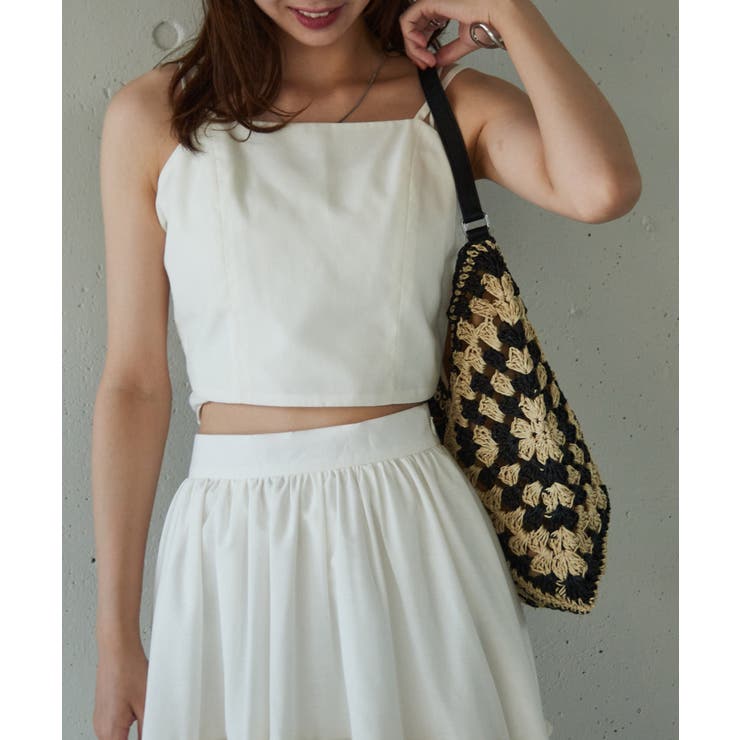 【SETUP7】ワンショルダートライアングル編みトート SCCH | SETUP7【WOMEN】 | 詳細画像12 