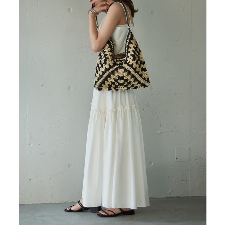 【SETUP7】ワンショルダートライアングル編みトート SCCH | SETUP7【WOMEN】 | 詳細画像15 