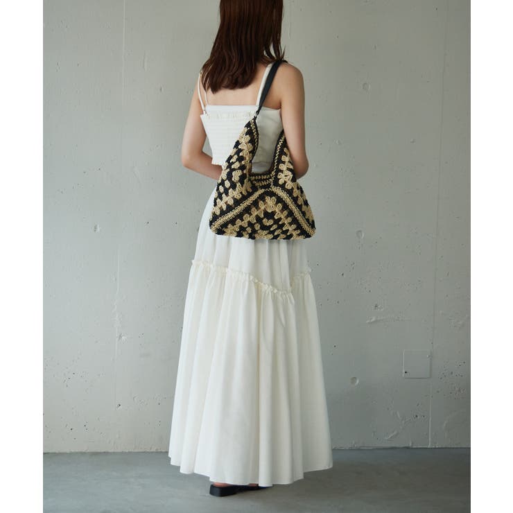 【SETUP7】ワンショルダートライアングル編みトート SCCH | SETUP7【WOMEN】 | 詳細画像16 