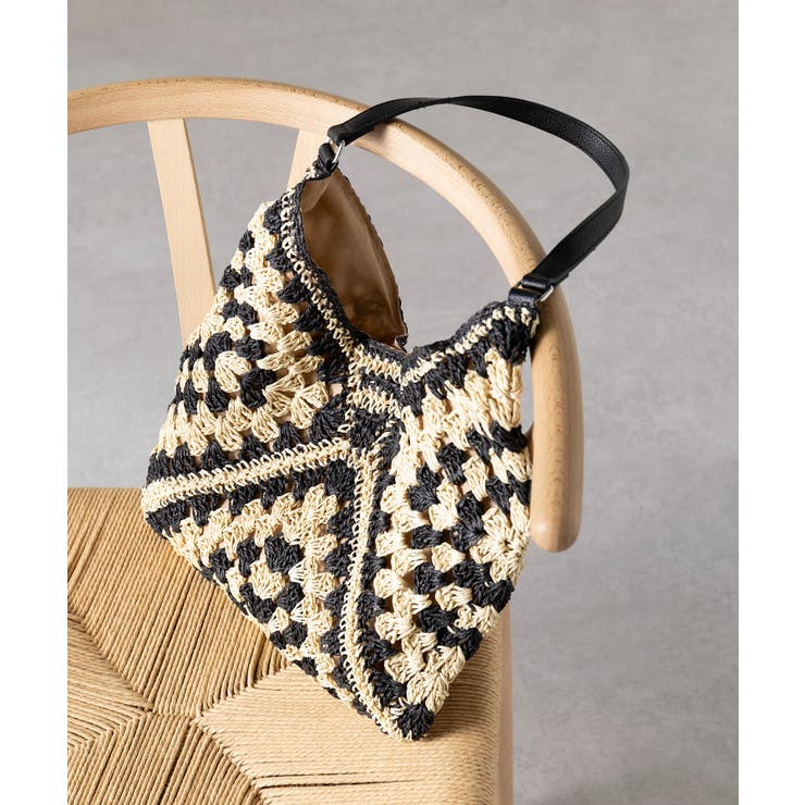 【SETUP7】ワンショルダートライアングル編みトート SCCH | SETUP7【WOMEN】 | 詳細画像20 