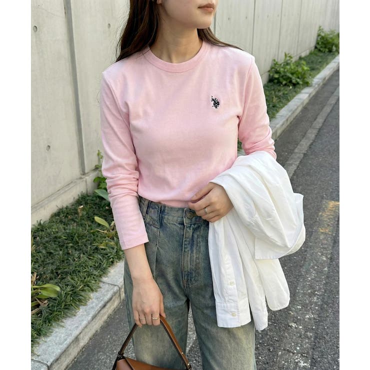 【U.S. POLO ASSN.】スムース長袖Tシャツ | SETUP7【WOMEN】 | 詳細画像72 