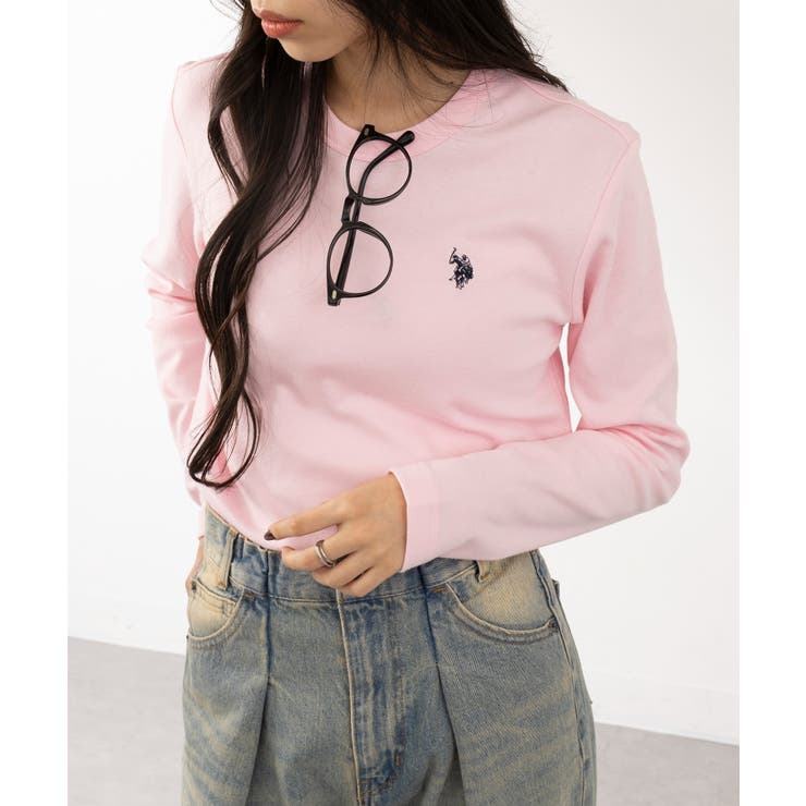 【U.S. POLO ASSN.】スムース長袖Tシャツ | SETUP7【WOMEN】 | 詳細画像78 