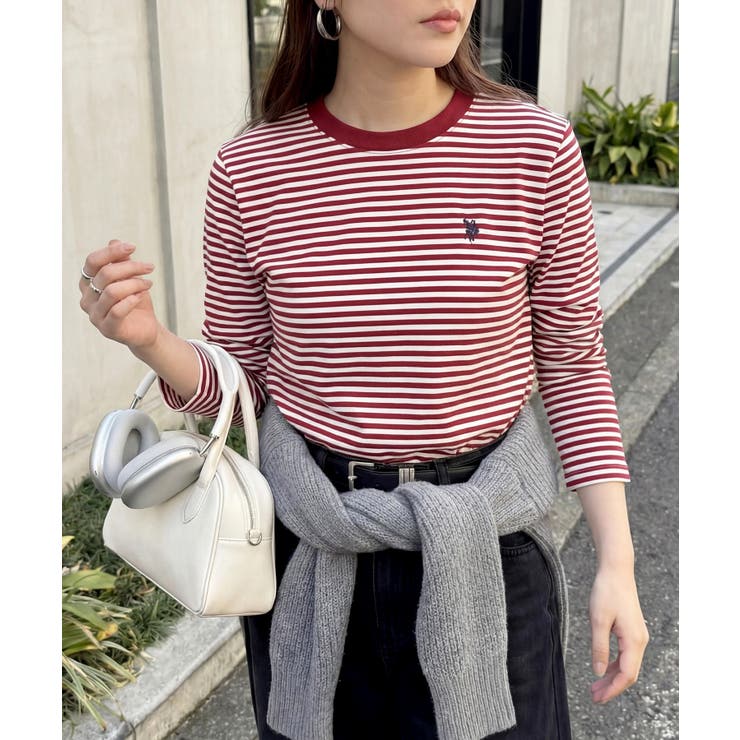 【U.S. POLO ASSN.】スムース長袖Tシャツ | SETUP7【WOMEN】 | 詳細画像81 