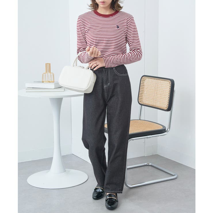 【U.S. POLO ASSN.】スムース長袖Tシャツ | SETUP7【WOMEN】 | 詳細画像90 