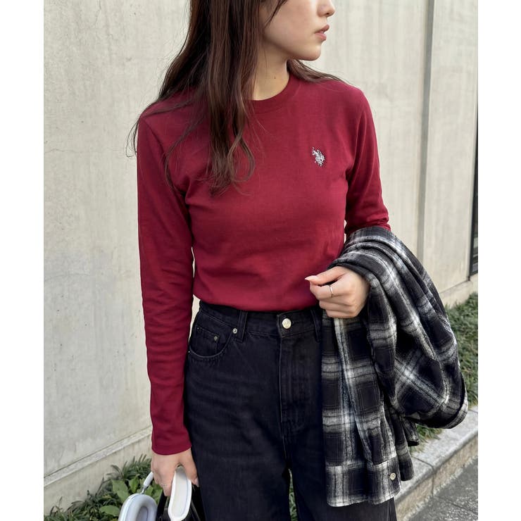 【U.S. POLO ASSN.】スムース長袖Tシャツ | SETUP7【WOMEN】 | 詳細画像92 