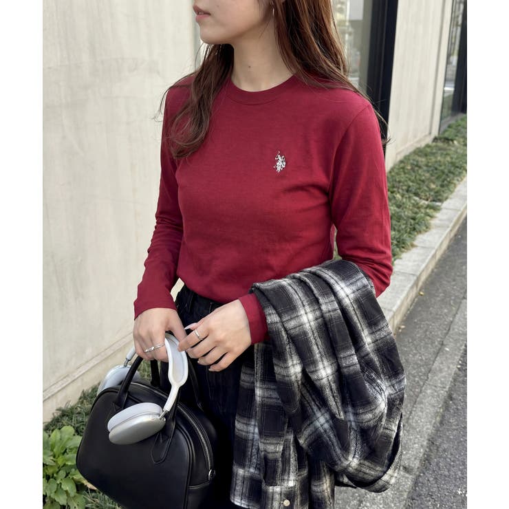 【U.S. POLO ASSN.】スムース長袖Tシャツ | SETUP7【WOMEN】 | 詳細画像93 