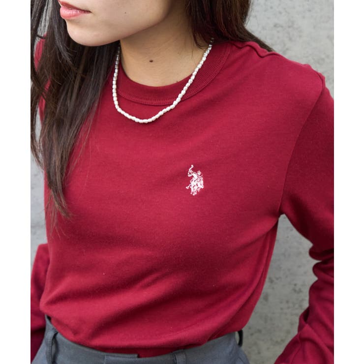 【U.S. POLO ASSN.】スムース長袖Tシャツ | SETUP7【WOMEN】 | 詳細画像95 