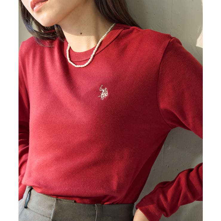 【U.S. POLO ASSN.】スムース長袖Tシャツ | SETUP7【WOMEN】 | 詳細画像98 