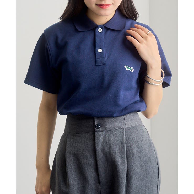 【THE FOX】ワッペンPOLOシャツ | SETUP7【WOMEN】 | 詳細画像22 