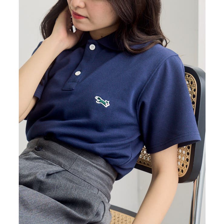 【THE FOX】ワッペンPOLOシャツ | SETUP7【WOMEN】 | 詳細画像24 
