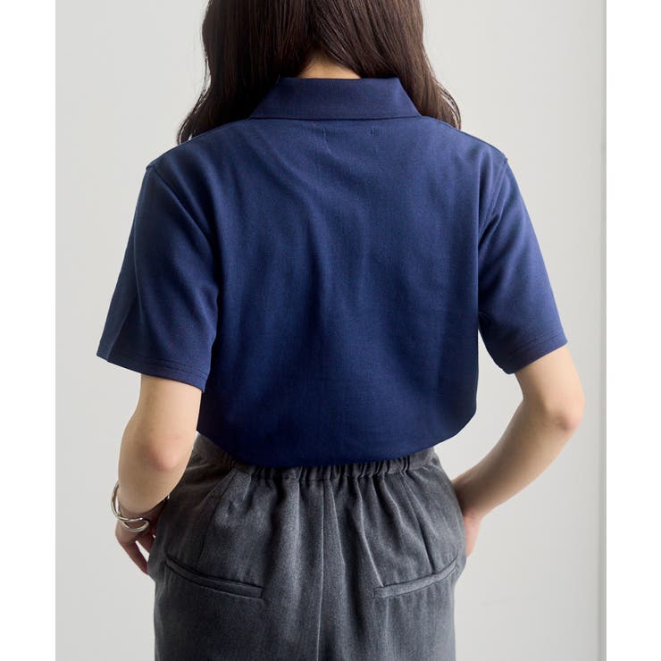 【THE FOX】ワッペンPOLOシャツ | SETUP7【WOMEN】 | 詳細画像25 
