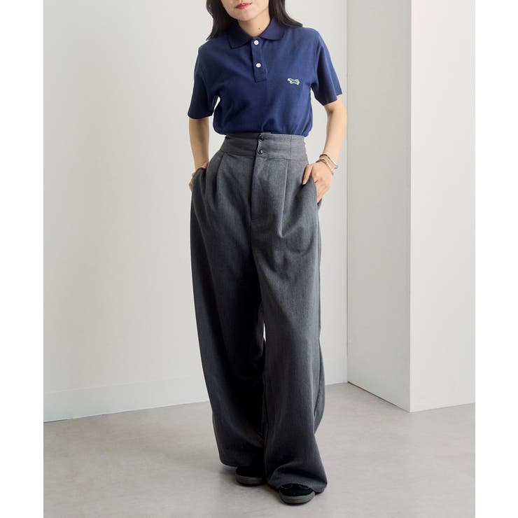 【THE FOX】ワッペンPOLOシャツ | SETUP7【WOMEN】 | 詳細画像27 