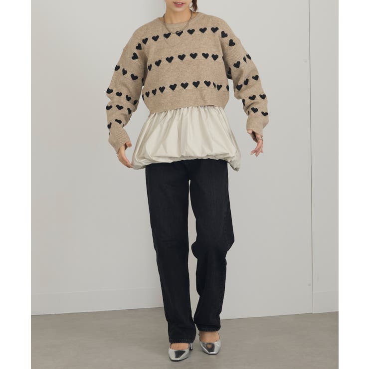 【MAISON BREEZE】ハート型JQニット クロップドPO | SETUP7【WOMEN】 | 詳細画像26 