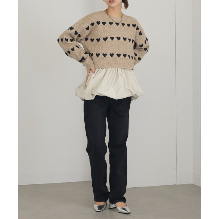 【MAISON BREEZE】ハート型JQニット クロップドPO | SETUP7【WOMEN】 | 詳細画像27 