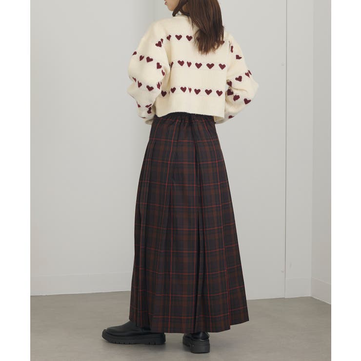 【MAISON BREEZE】ハート型JQニット クロップドPO | SETUP7【WOMEN】 | 詳細画像9 