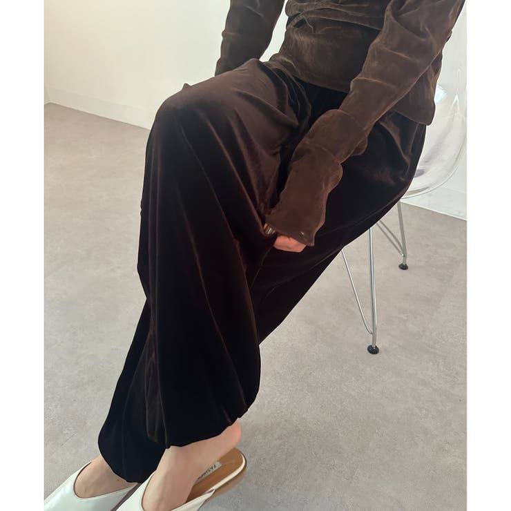 イージーベロアパンツ Easy velour[品番：TTMW0002036]｜SETUP7