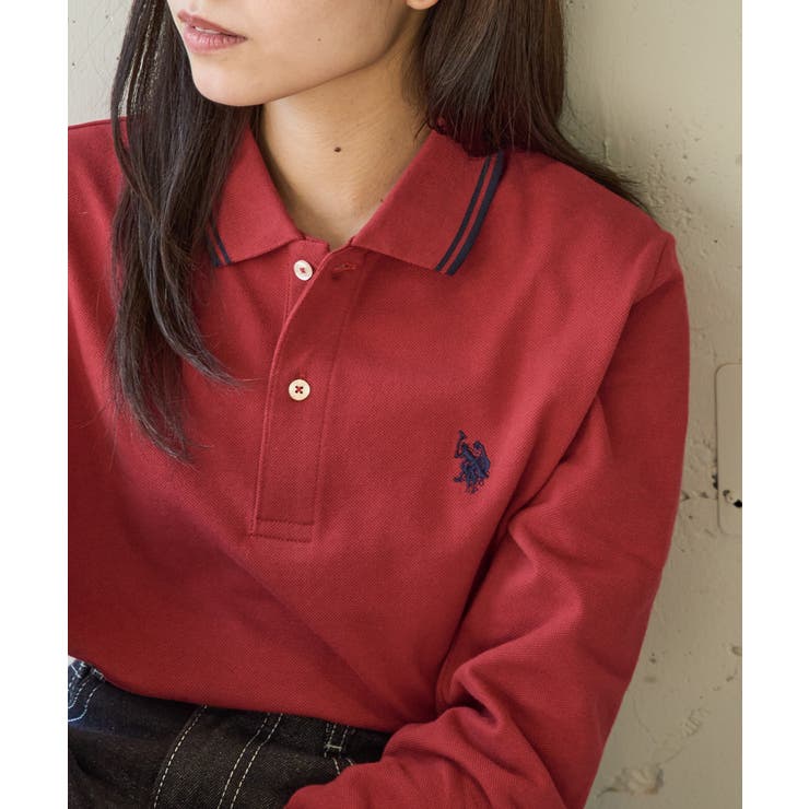レッド | Twin Tipped POLO | SETUP7【WOMEN】