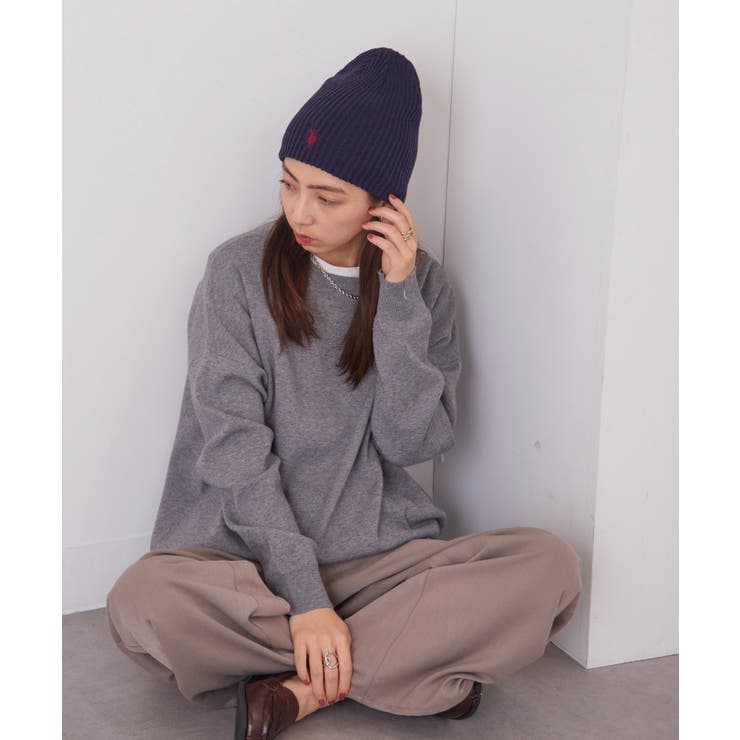 U.S. POLO ASSN.】リブビーニーワッチ[品番：TTMW0002118]｜SETUP7