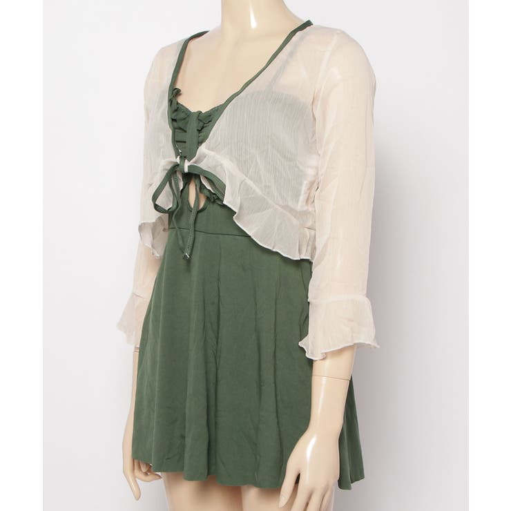 【SETUP7】水着２点セット（ワンピース+シャツ） SCCH529 | SETUP7【WOMEN】 | 詳細画像12 