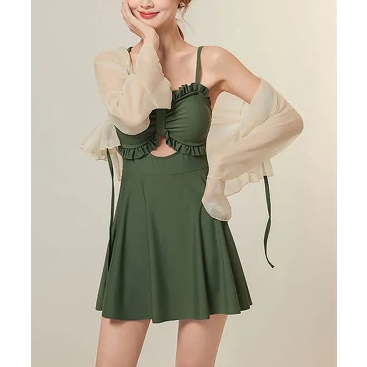 【SETUP7】水着２点セット（ワンピース+シャツ） SCCH529 | SETUP7【WOMEN】 | 詳細画像7 