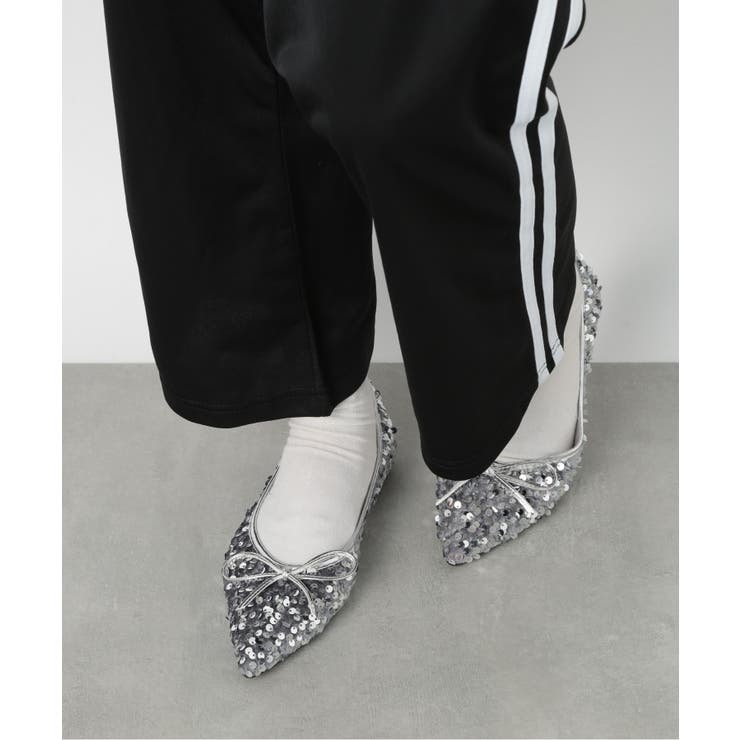 【SETUP7】ポインテッド リボンラメフラットミュール SCCH565 | SETUP7【WOMEN】 | 詳細画像8 