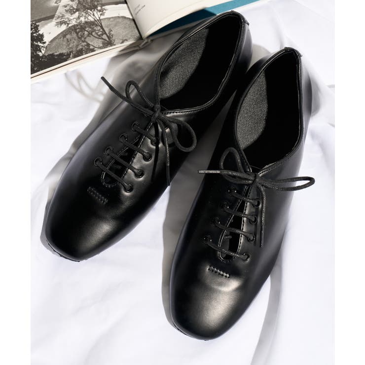 ブラック | 【MAISON BREEZE】レースアップダンスシューズ | SETUP7【WOMEN】