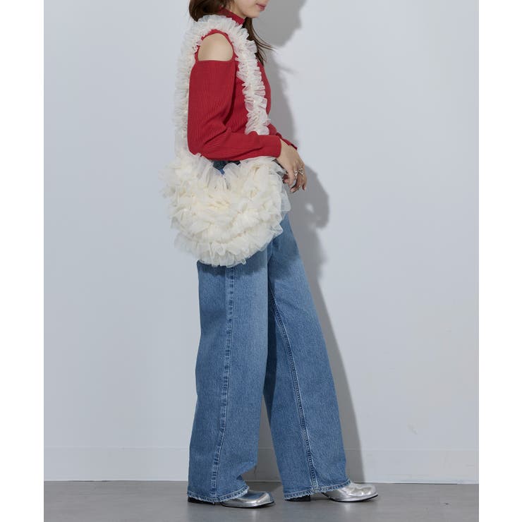 Tulle frill bag | SETUP7【WOMEN】 | 詳細画像10 
