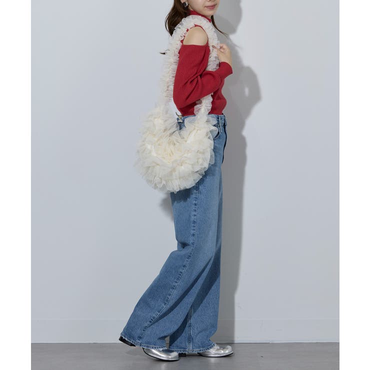 Tulle frill bag | SETUP7【WOMEN】 | 詳細画像11 