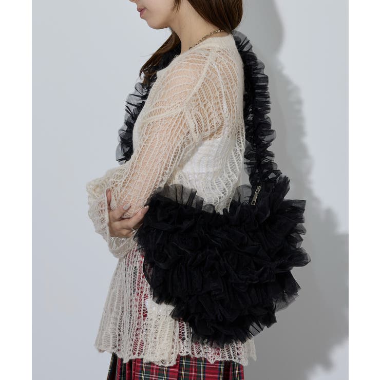 Tulle frill bag | SETUP7【WOMEN】 | 詳細画像15 