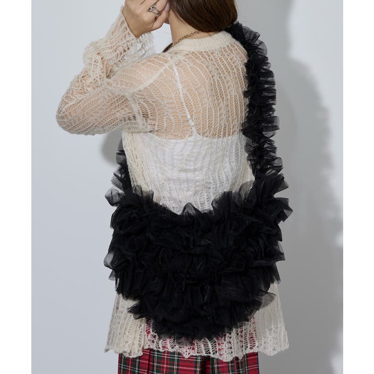 Tulle frill bag | SETUP7【WOMEN】 | 詳細画像16 