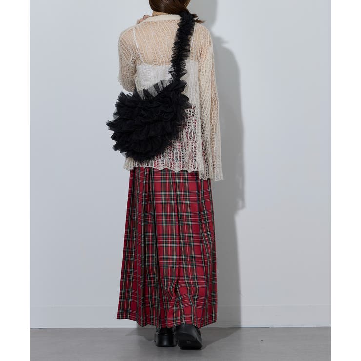Tulle frill bag | SETUP7【WOMEN】 | 詳細画像19 