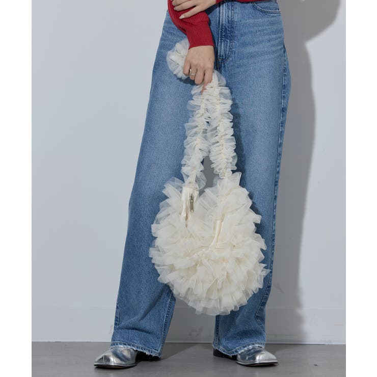 Tulle frill bag | SETUP7【WOMEN】 | 詳細画像5 
