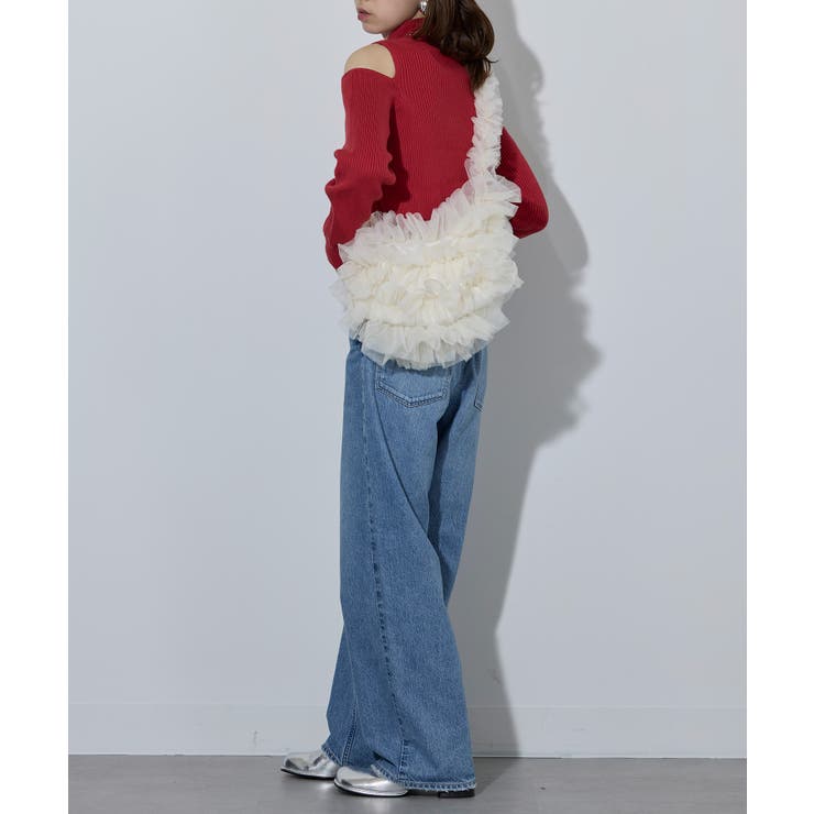 Tulle frill bag | SETUP7【WOMEN】 | 詳細画像8 