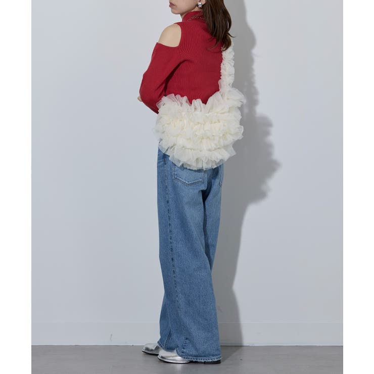 Tulle frill bag | SETUP7【WOMEN】 | 詳細画像9 
