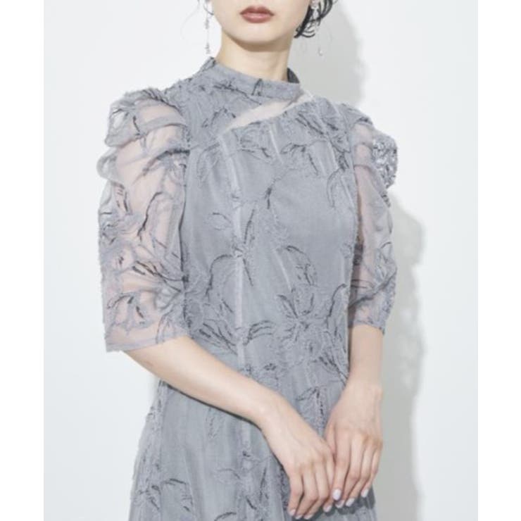 【metoi】カッティング風フリンジ刺繍ワンピースドレス | SETUP7【WOMEN】 | 詳細画像18 