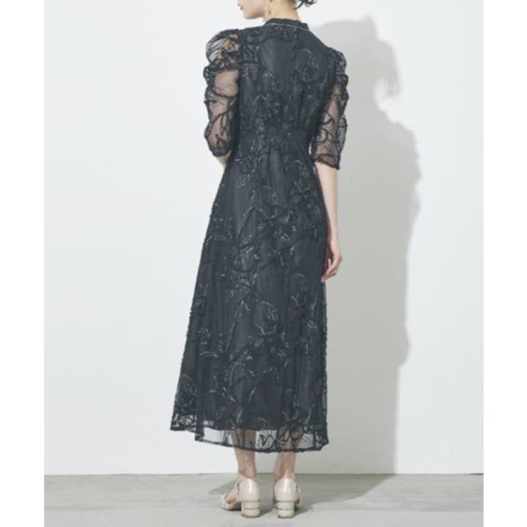 【metoi】カッティング風フリンジ刺繍ワンピースドレス | SETUP7【WOMEN】 | 詳細画像7 