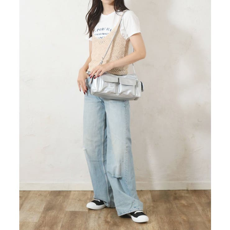 【SETUP7】合皮アウトポケット2wayバッグ SNBD | SETUP7【WOMEN】 | 詳細画像9 