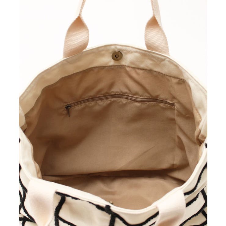 【SETUP7】e.e.p.ウィンドウペンチェックトートバッグ SNBD | SETUP7【WOMEN】 | 詳細画像9 