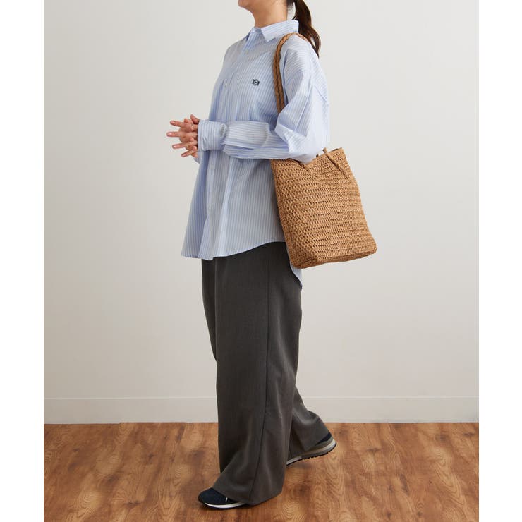 Pebble Grain Shoulder Strap Mini Trapeze Tote | Thom Browne