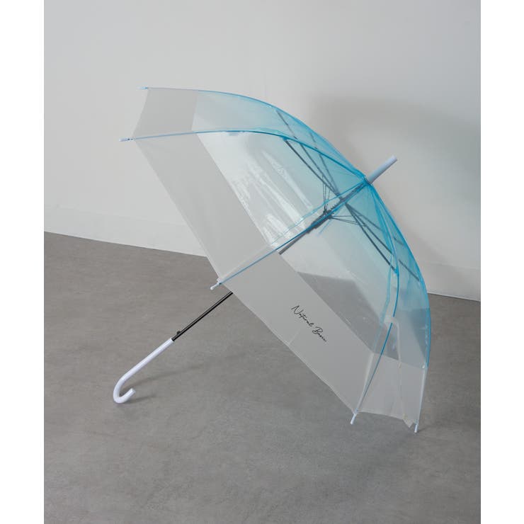 ブルー | 【SETUP7】グラデーションバイカラー ビニール傘 60cm NT | SETUP7【WOMEN】
