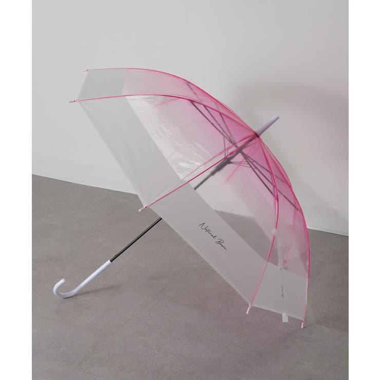ピンク | 【SETUP7】グラデーションバイカラー ビニール傘 60cm NT | SETUP7【WOMEN】