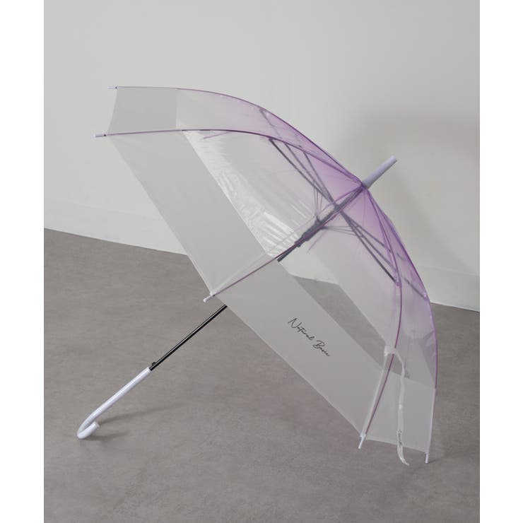パープル | 【SETUP7】グラデーションバイカラー ビニール傘 60cm NT | SETUP7【WOMEN】