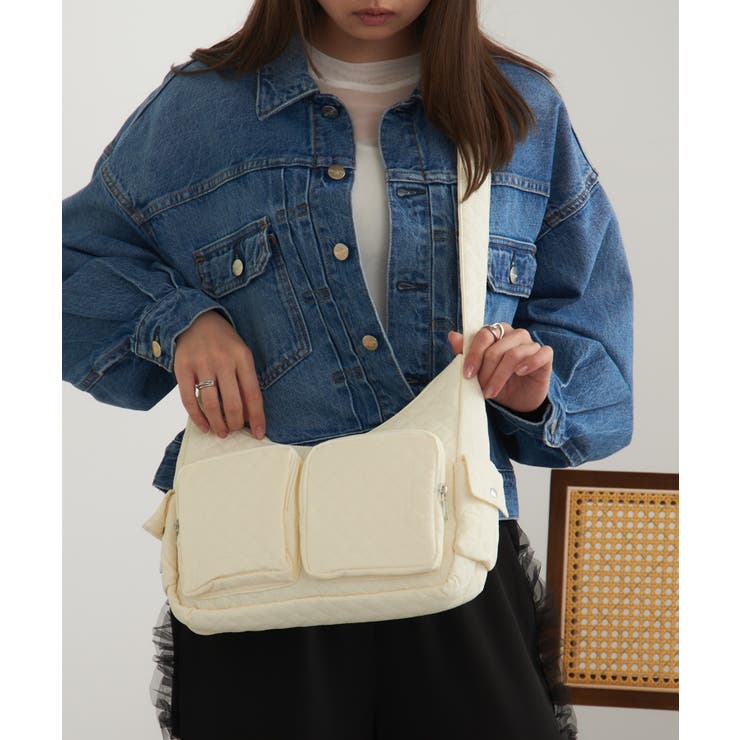 アイボリー | 【SETUP7】ハンドルキルティングショルダー GLR | SETUP7【WOMEN】