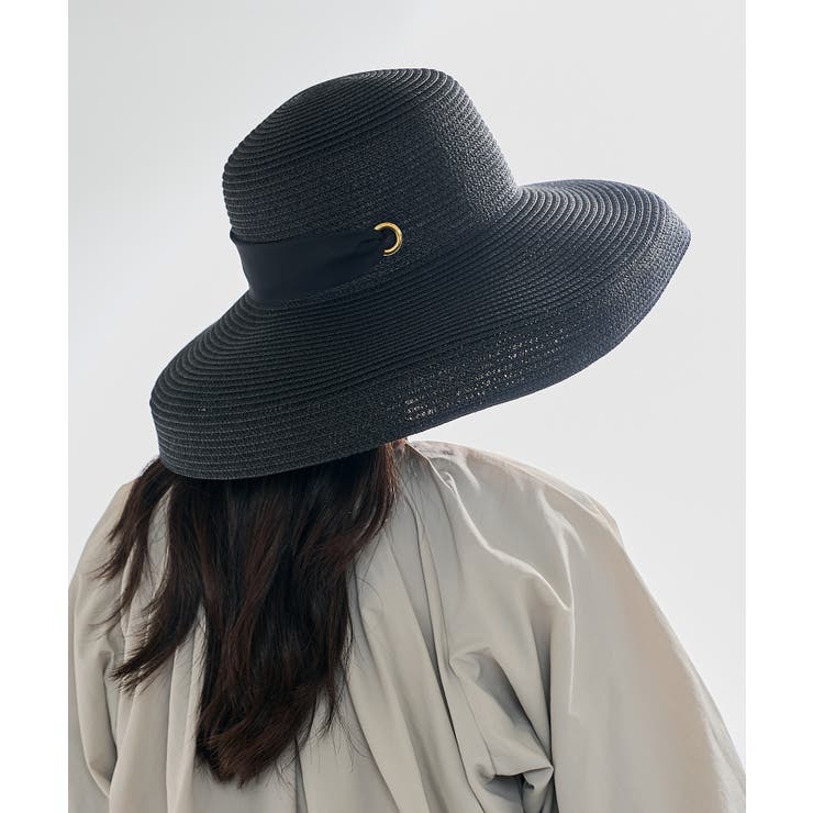 【MAISON BREEZE】リボン付きつば広麦わら帽子 KNF127 | SETUP7【WOMEN】 | 詳細画像12 