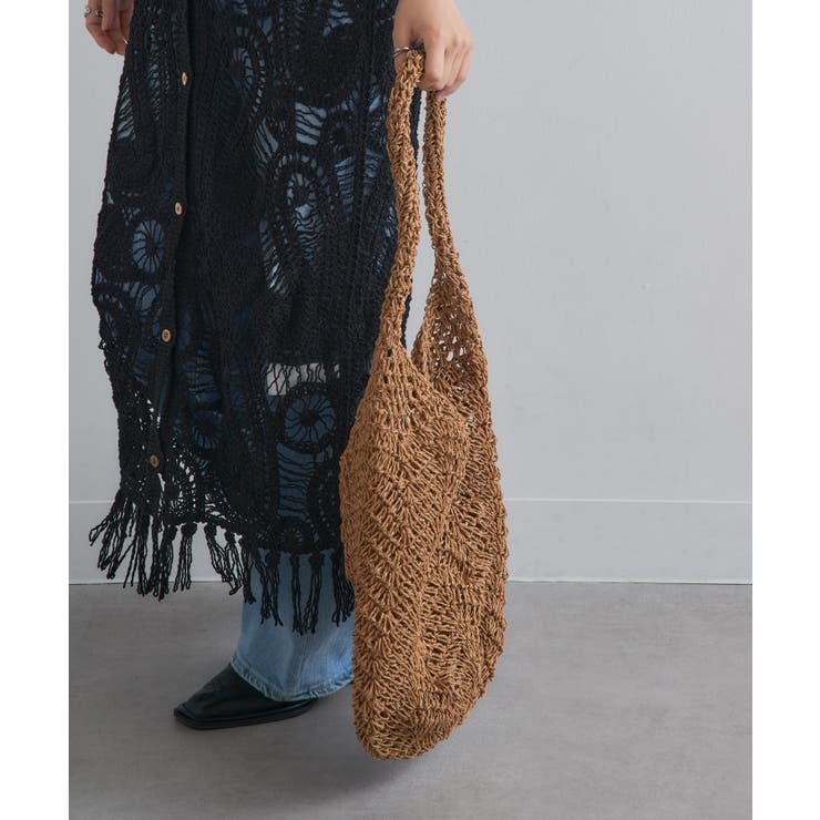 【SETUP7】編みストロートートバッグ KNF128 | SETUP7【WOMEN】 | 詳細画像5 