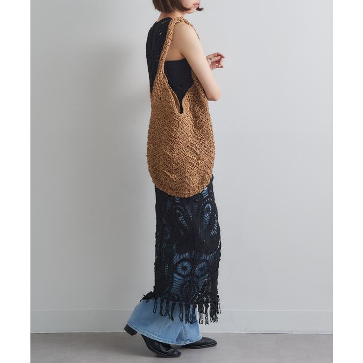 【SETUP7】編みストロートートバッグ KNF128 | SETUP7【WOMEN】 | 詳細画像6 