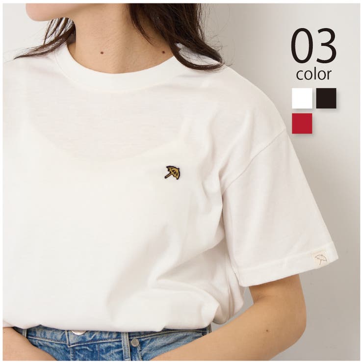 【ARNIE】9054542 天竺フェルト刺繍半袖Ｔシャツ | SETUP7【WOMEN】 | 詳細画像1 