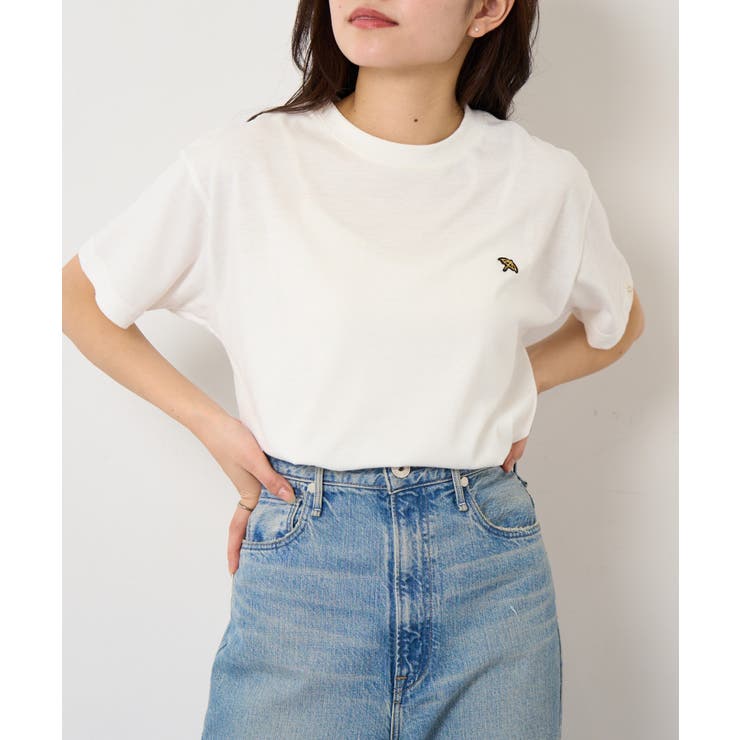 【ARNIE】9054542 天竺フェルト刺繍半袖Ｔシャツ | SETUP7【WOMEN】 | 詳細画像5 
