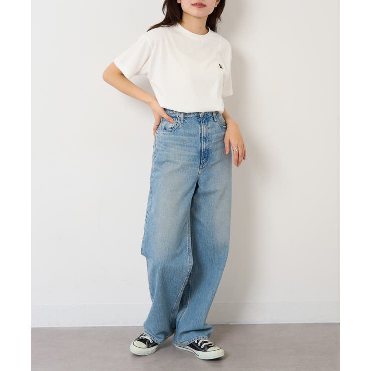 【ARNIE】9054542 天竺フェルト刺繍半袖Ｔシャツ | SETUP7【WOMEN】 | 詳細画像6 