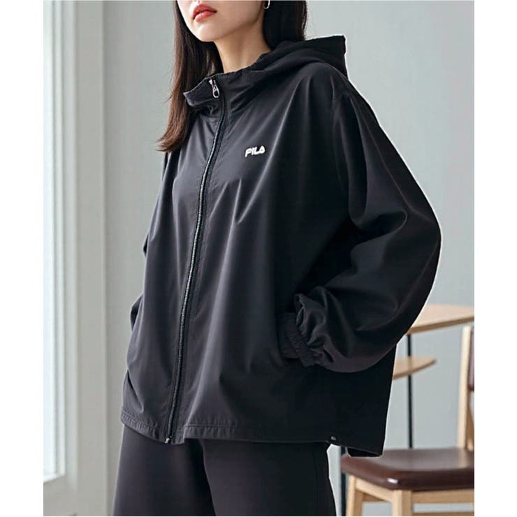 ブラック | レディース UVカット ジップアップパーカー | SETUP7【WOMEN】